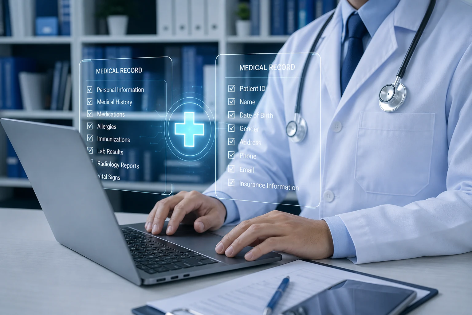 Optimieren von Prozessen in Arztpraxen durch Software und Technik